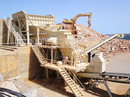 recycled aggregate manufacturing plant