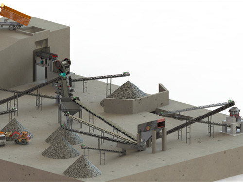 fixed aggregate crusher plant